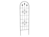 Vejárový špalír 180 cm tmavosivý