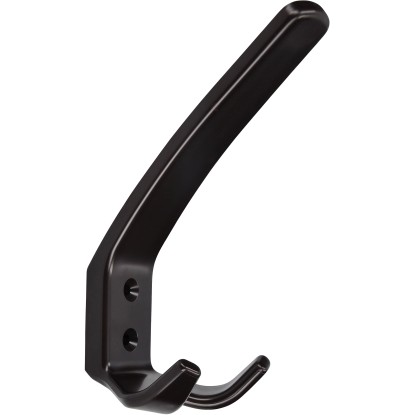 Siro Háčik na klobúky 0416 plastový čiernohnedý rozstup otvorov 20 mm