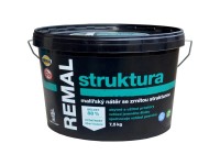 REMAL Maliarsky náter so zrnitou štruktúrou ŠTRUKTÚRA biely 7,5 kg REMAL Maliarsky náter so zrnitou štruktúrou ŠTRUKTÚRA biely 7,5 kg