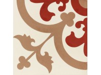 Dekoračná obkladačka Marokko Martil červená 20 x 20 cm Dekoračná obkladačka Marokko Martil červená 20 x 20 cm