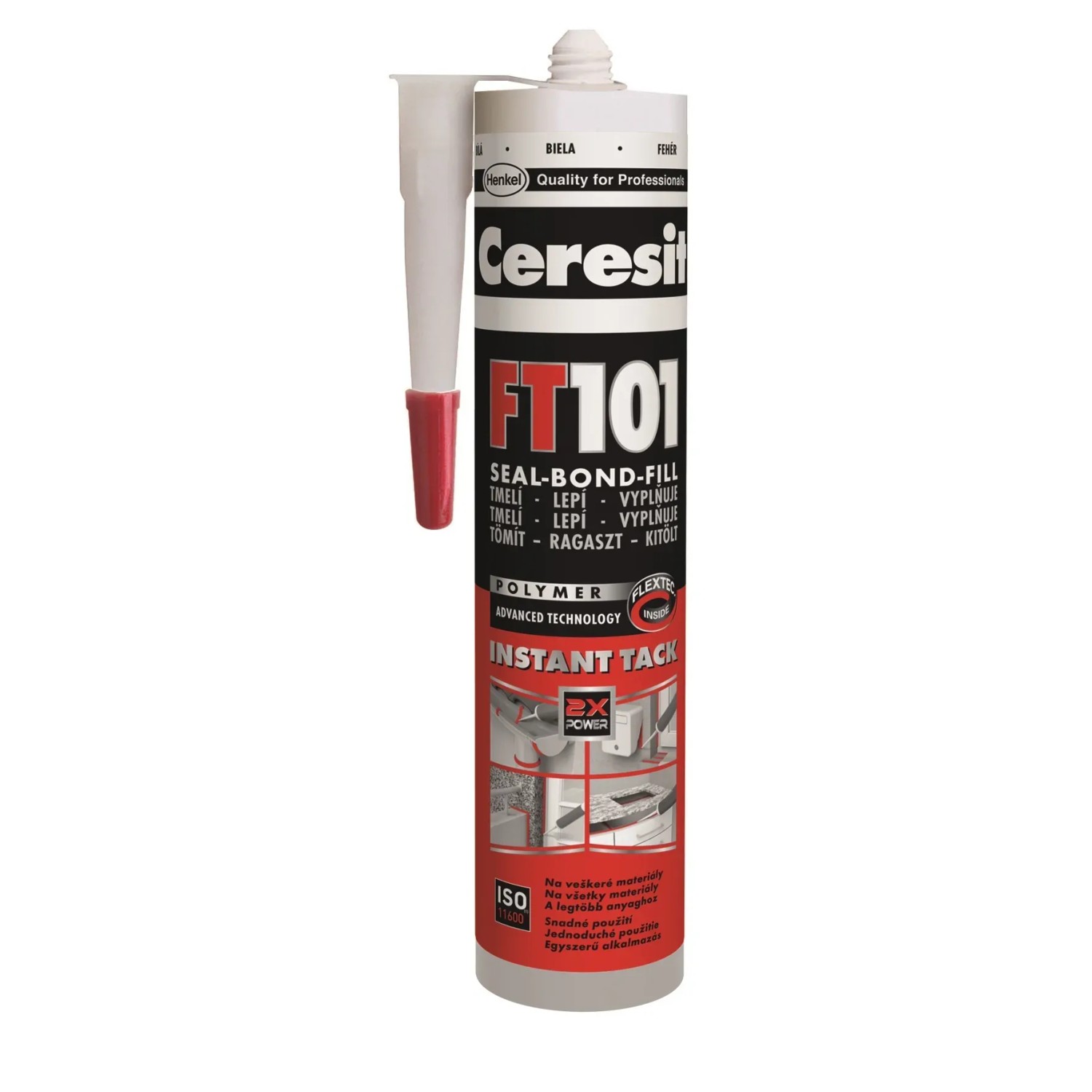 E-shop Ceresit Lepiaci tmel FT 101 biely, 280 ml