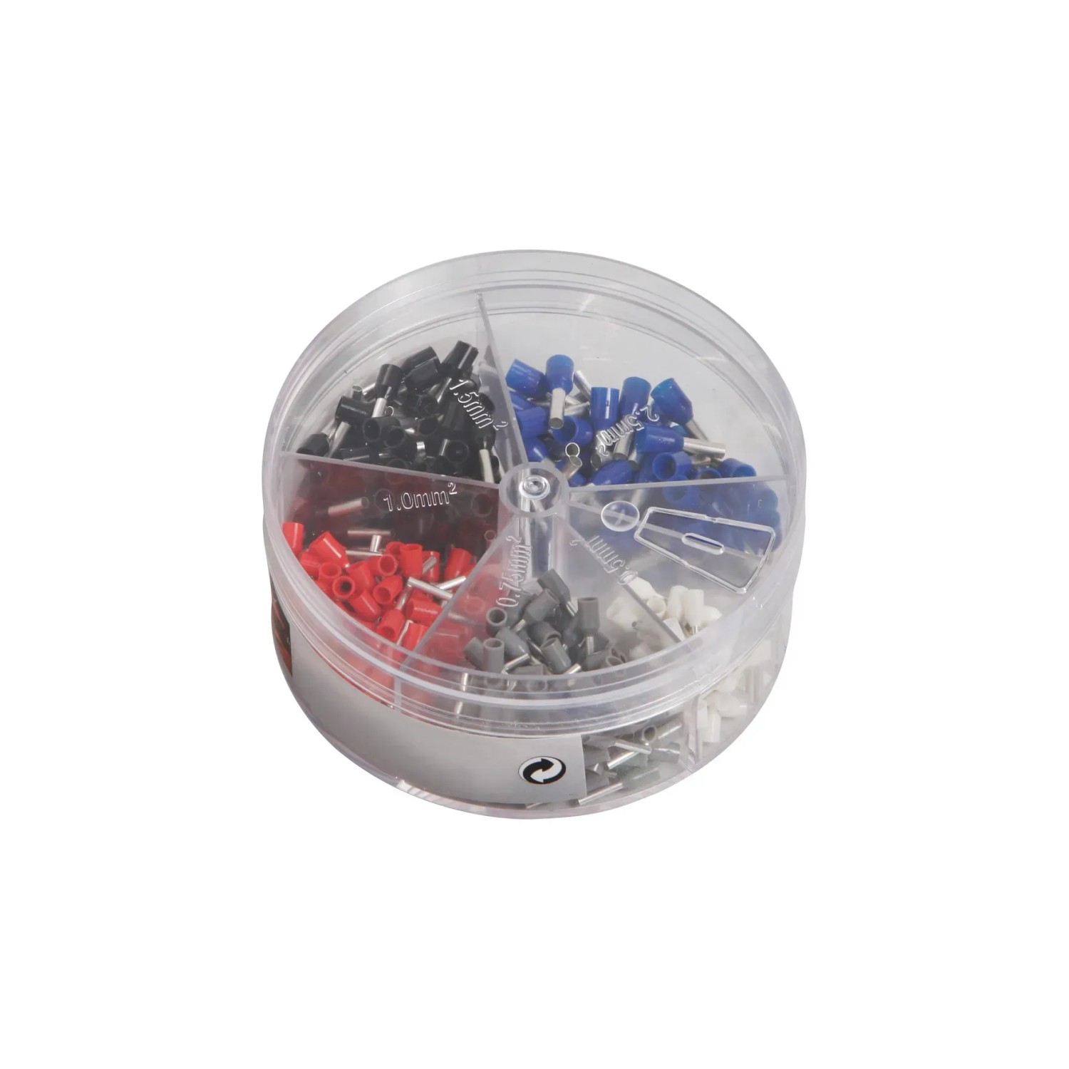 E-shop LUX-TOOLS Súprava dutiniek na vodiče 0,5 mm2 - 2,5 mm2 400-dielna