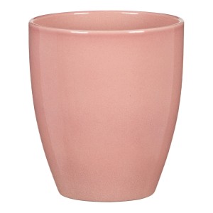 Kvetináč na orchidey Scheurich 620, Ø 13 cm, tmavoružový, z keramiky do interiéru.