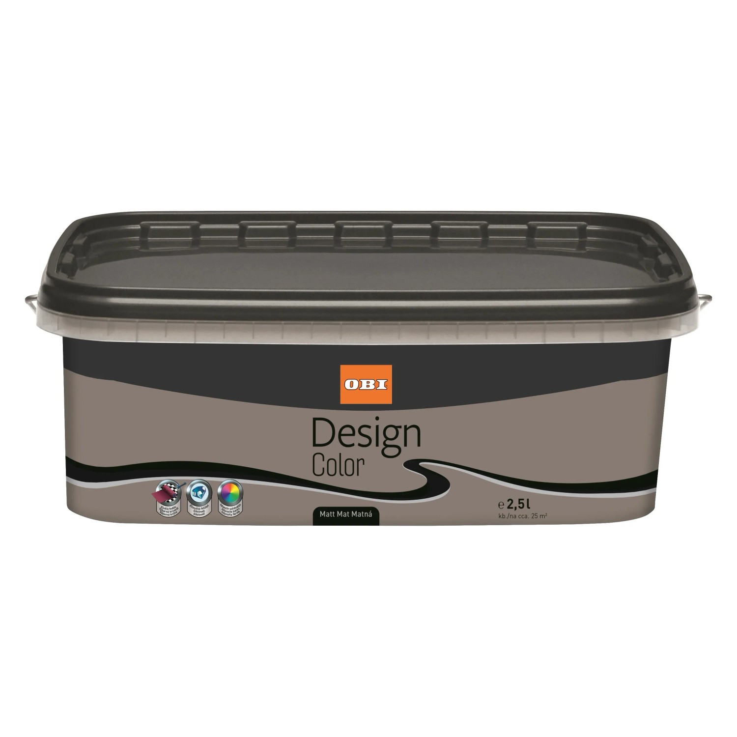 E-shop OBI Interiérová farba Design Color matná Skyline 2,5 l