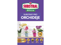 Substral Substrát na orchidey s hnojivom Osmocote 3 l