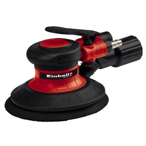 Einhell TC-PE 150 pneumatická excentrická brúska pre kompresory, červeno-čierna.