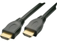 HDMI pripojovací kábel 2 m pozlátený čierny HDMI0200 043 HDMI pripojovací kábel 2 m pozlátený čierny HDMI0200 043