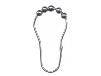 Kleine Wolke Krúžky pre sprchové závesy Boccia chrómovanej ocele 12 ks