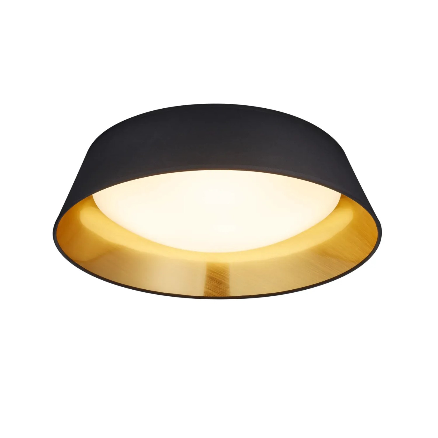 E-shop Reality LED stropné svietidlo Ponts čierne pr. 450 mm