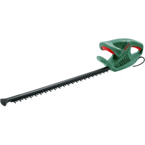 Elektrické nožnice na živý plot Bosch EasyHedgeCut 45: Zelené nožnice na živý plot s čiernou lištou.