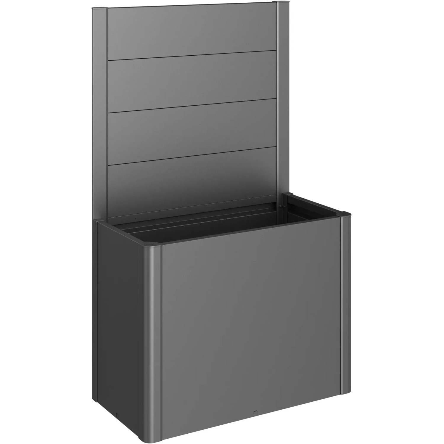 E-shop Biohort Zástena pre záhony vyvýš./Belvedere bez skla pre str. 1 m tm.sivá
