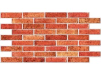 PVC obkladový panel Brick stack 96,2 x 49,9 cm