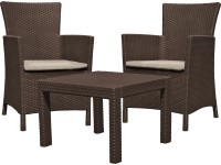 KETER Súprava balkónového nábytku Rosario, hnedá/ovsená, 3dielna