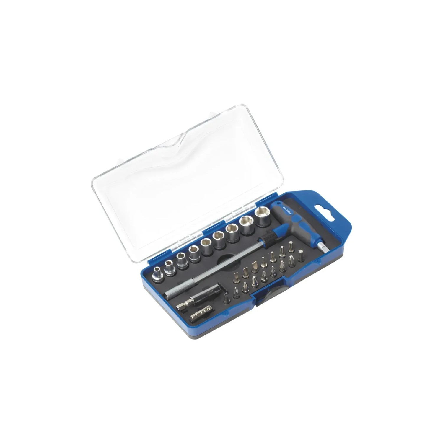 E-shop LUX-TOOLS nástrčkový kľúč s T rukoväťou 28dielny Classic
