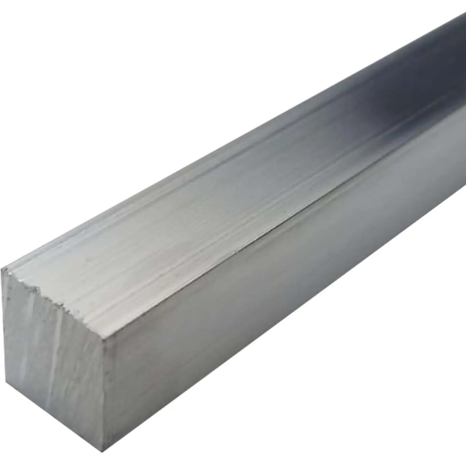 E-shop Arcansas Hranatá tyč hliníková strieborná eloxovaná 10 x 10 x 1000 mm