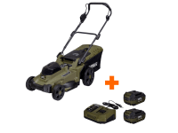 Narex Aku kosačka CST 430 Camouflage + 2x 4,0 Ah akumulátor + nabíjačka CN20