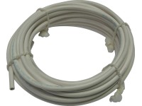 Silový kábel H03VV-F 3Gx0,75, biela, balenie 10 m