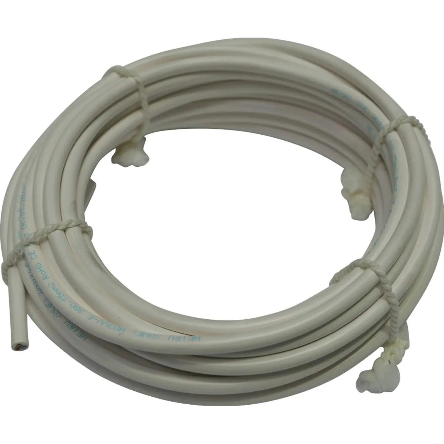 E-shop Silový kábel H03VV-F 3Gx0,75, biela, balenie 10 m