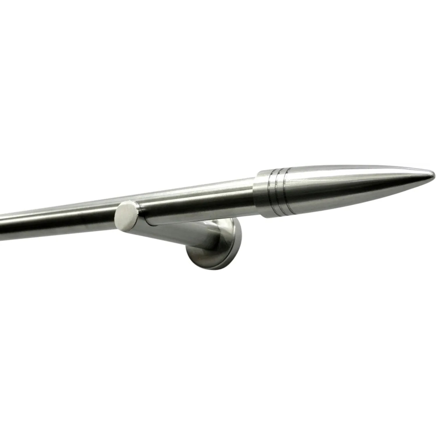E-shop Gardinia Kompletná súprava garniže pr. 16 mm, vzhľad ušľachtilej ocele 189 cm