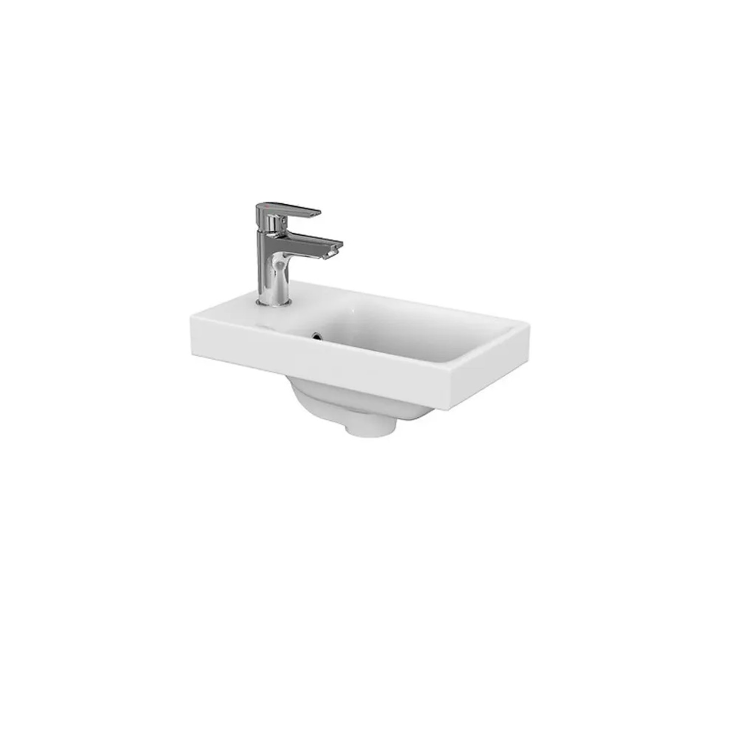 E-shop Cersanit Keramické nábytkové umývadlo Moduo 40 x 22 cm