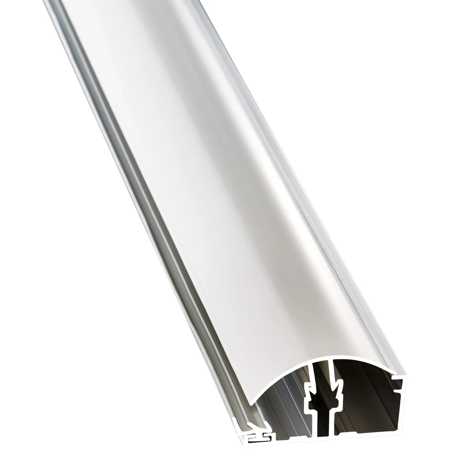 E-shop PVC upínací okrajový profil 1,0 cm a 1,6 cm 200 cm