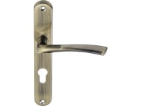 COBRA Štítové dverové kovanie BALDUR PZ 72 česaný bronz COBRA Štítové dverové kovanie BALDUR PZ 72 česaný bronz