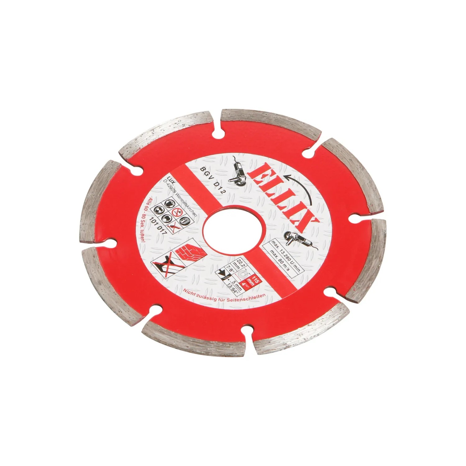 E-shop Sonstige Univerzálny diamantový rezný kotúč 115 mm
