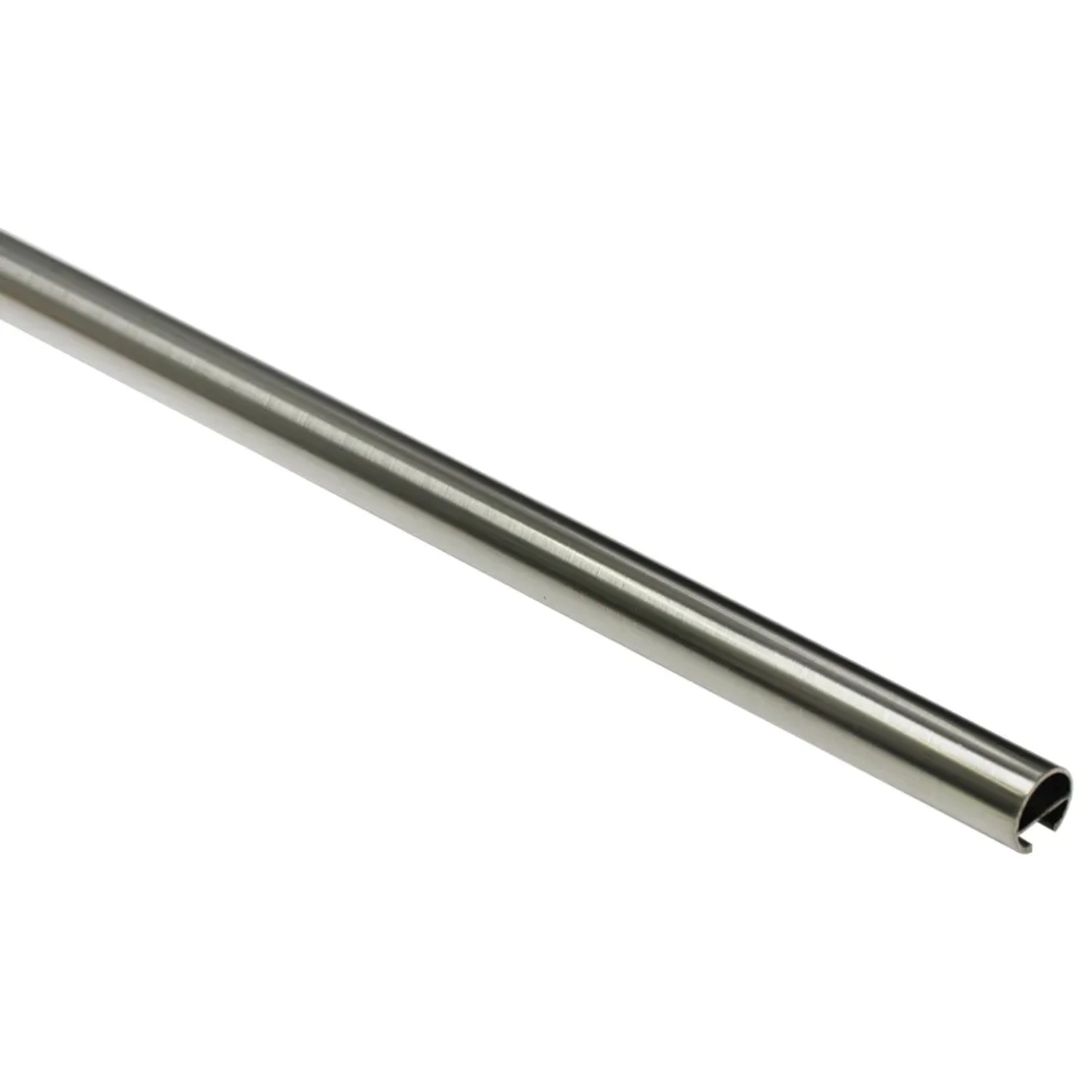 E-shop Gardinia Záclonová tyč Memphis nerezová pr. 16 x 1600 mm