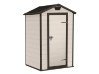 Keter Plastový záhradný domček Manor 4x3, béžová, 94 x 128 x 196 cm