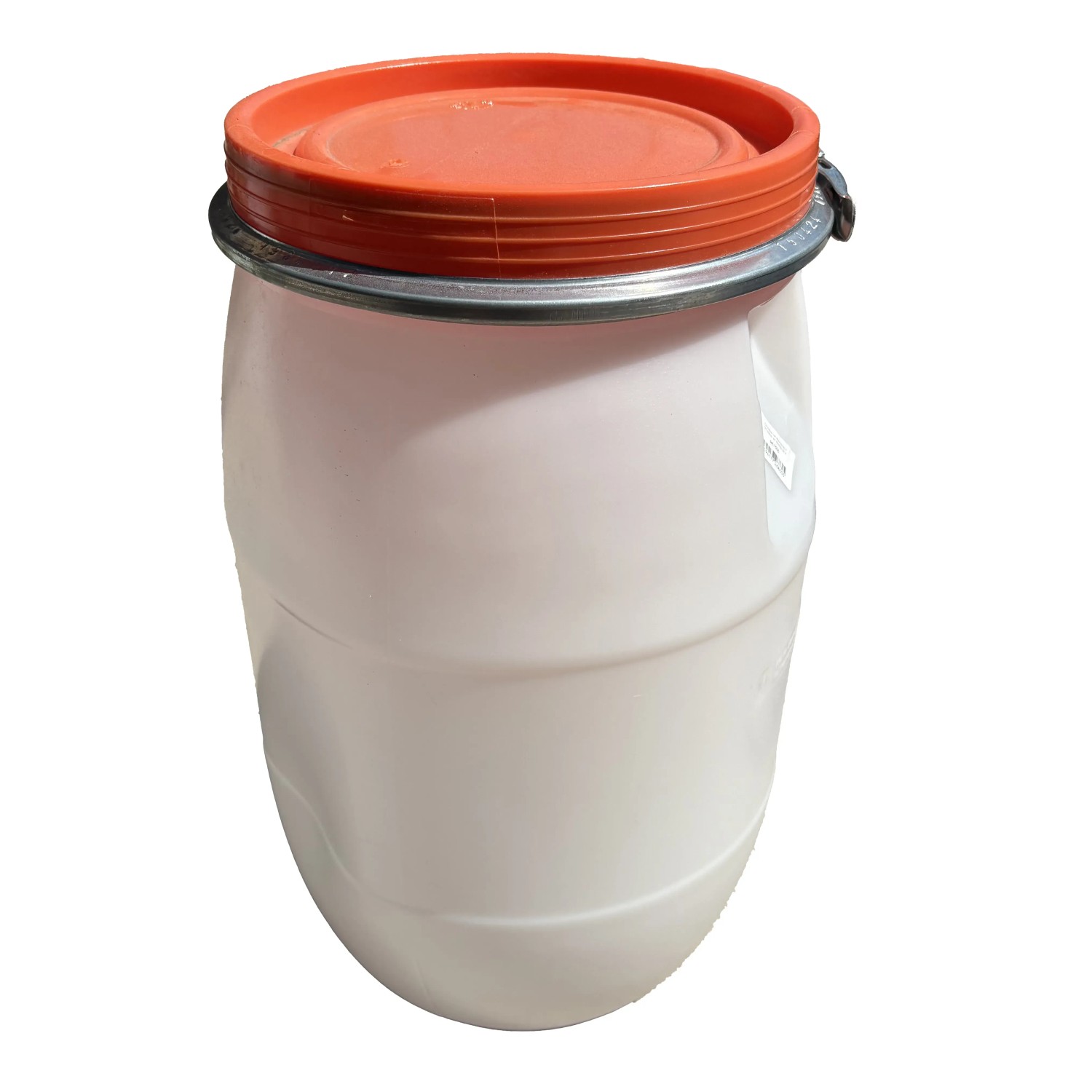 E-shop TBA Sud s pákovým uzáverom priehľadný s oranžovým vekom vč.tesnení 30 l (bez UN)