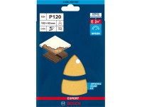 Bosch Brúsny list Expert C470, P120, 102 x 62 mm, 10 ks