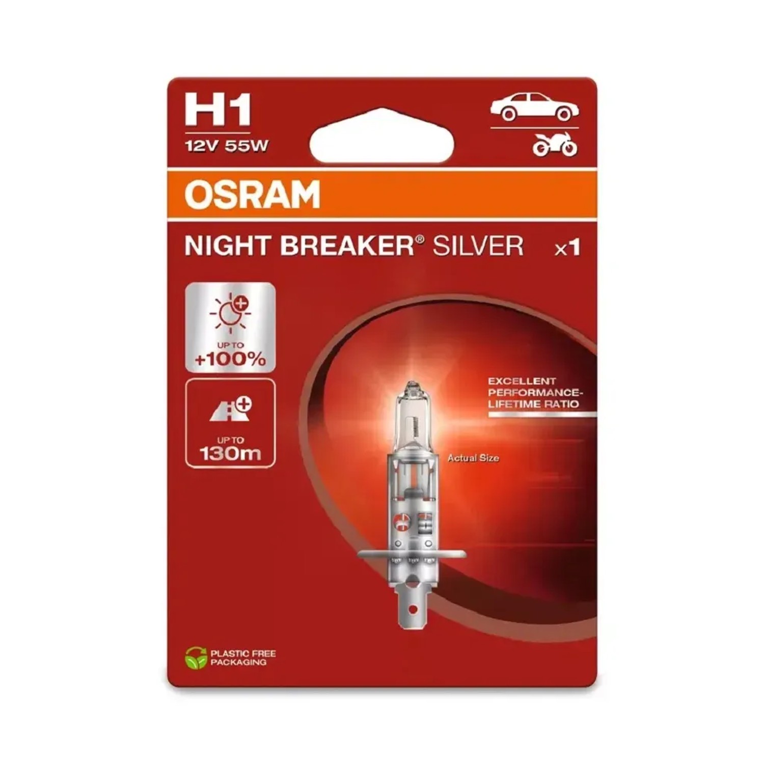 E-shop OSRAM Autožiarovka Night Breaker Silver (Next Gen) H1, 55W, 12V, 1 ks (BLI ECO)