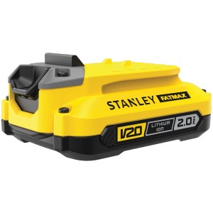 Stanley Fatmax V20 18V/2Ah batéria pre elektrické náradie, žltá/čierna.