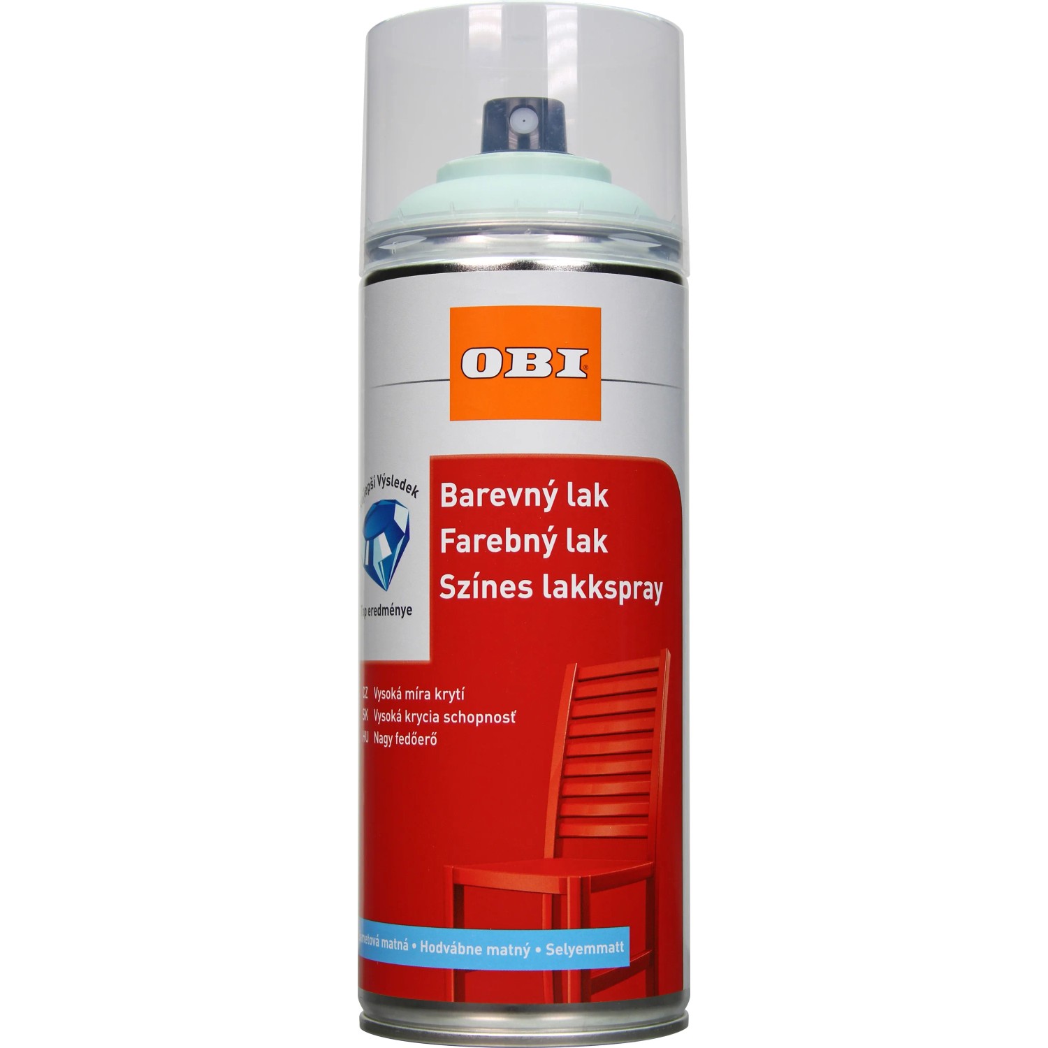 E-shop OBI Lak v spreji hodvábne matný čerstvá mätová 400 ml