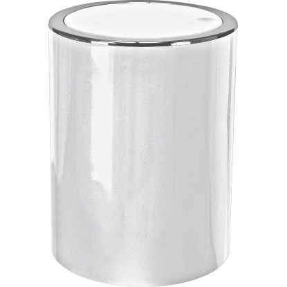 Kleine Wolke Kozmetický odpadkový kôš Clap snehobiely 5 l