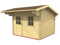 Maone Drevený záhradný domček Max C s podlahou, 298 x 348 cm