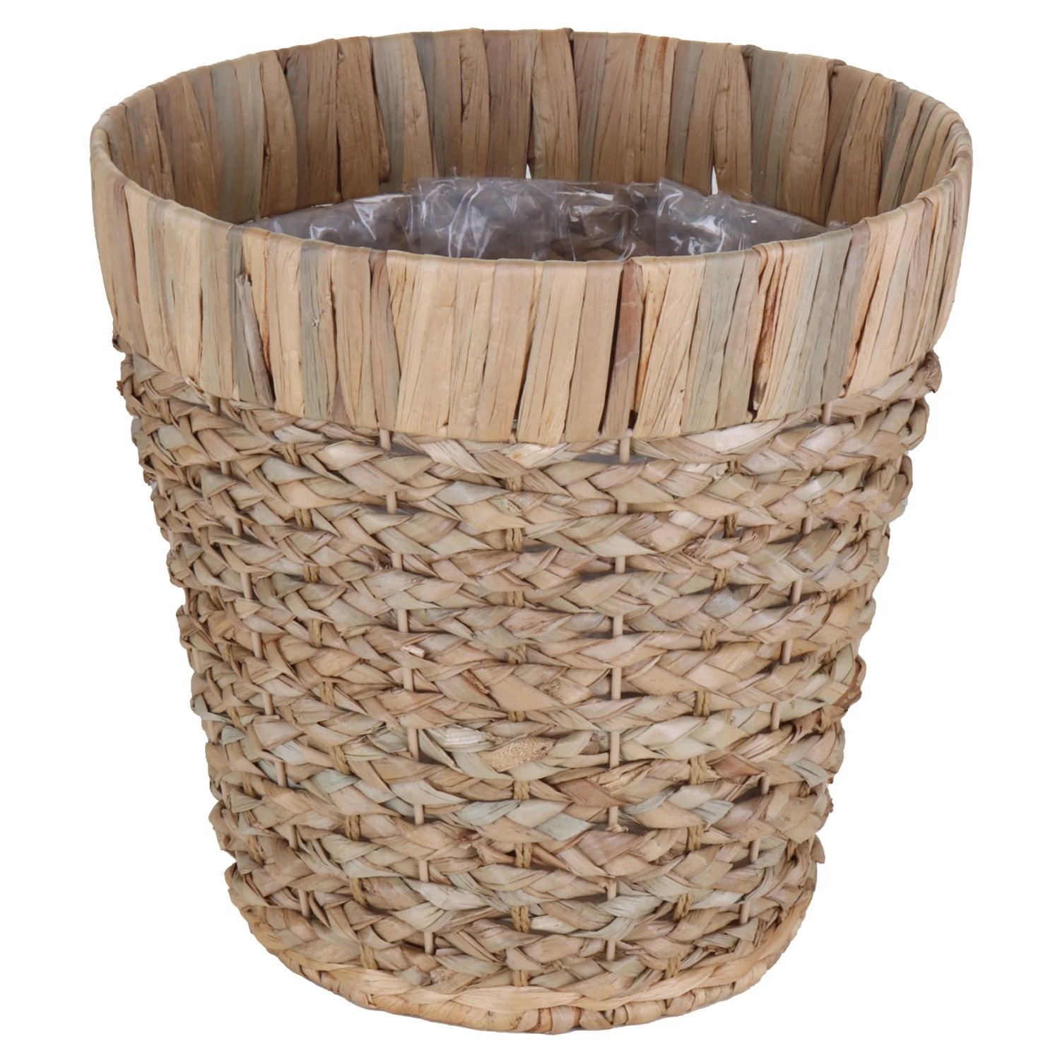 E-shop A.H.G. Kvetináč z banánových listov, béžová-prírodný, pr. 32 x 31,5 cm