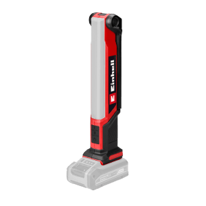 Einhell TE-CL 18/1000 S Li - Solo akumulátorová lampa, červeno-čierna, s LED panelom, bez batérie.
