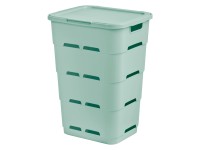 Tontarelli Kôš na špinavú bielizeň MAYA šalviová zelená, 38,5 x 33 x 54,5 cm 45l Tontarelli Kôš na špinavú bielizeň MAYA šalviová zelená, 38,5 x 33 x 54,5 cm 45l