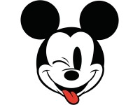 Komar Samolepiaca vliesová fototapeta Dot Mickey Head Optimism pr. 125 cm