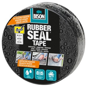 Bison Rubber Seal Tape, izolačná páska na utesnenie, flexibilná a vodotesná.