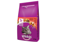 Whiskas Granule pre mačky s hovädzím 1,4 kg