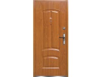 O.K. Doors Vonkajšie oceľové vchodové dvere RA40, 50W, zlatý dub, 90 Ľ