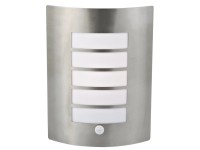 OBI LIGHTING Nástenné svietidlo Thiesi Senzor IP44 E27 max. 15W 27,5x20x9,5cm