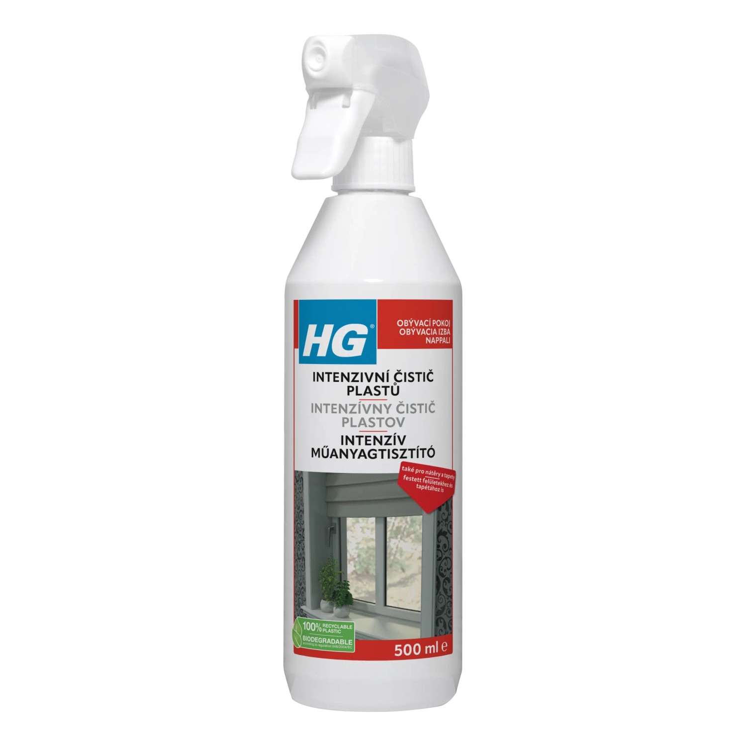 E-shop HG Intenzívny čistič plastov 500 ml