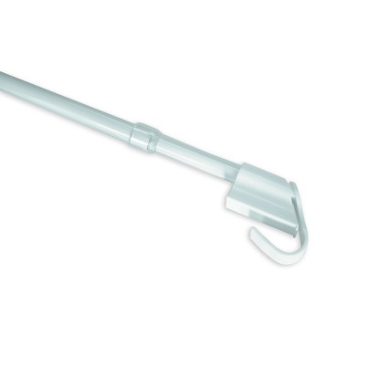 Gardinia Napínacia vitrážka pr. 10/12 mm, biela, 45-75 cm