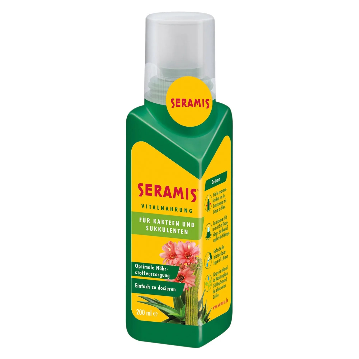 E-shop SERAMIS Hnojivo pre kaktusy a sukulenty 200 ml