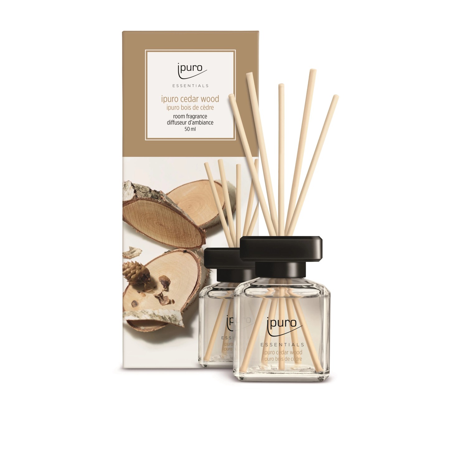 E-shop Ipuro Aroma difuzér Essentials Cedar Wood 50 ml