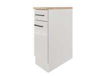 Flex-Well Kuchynská skrinka Lund spodná zásuvka + dvierka 30 x 85 x 57,1 cm