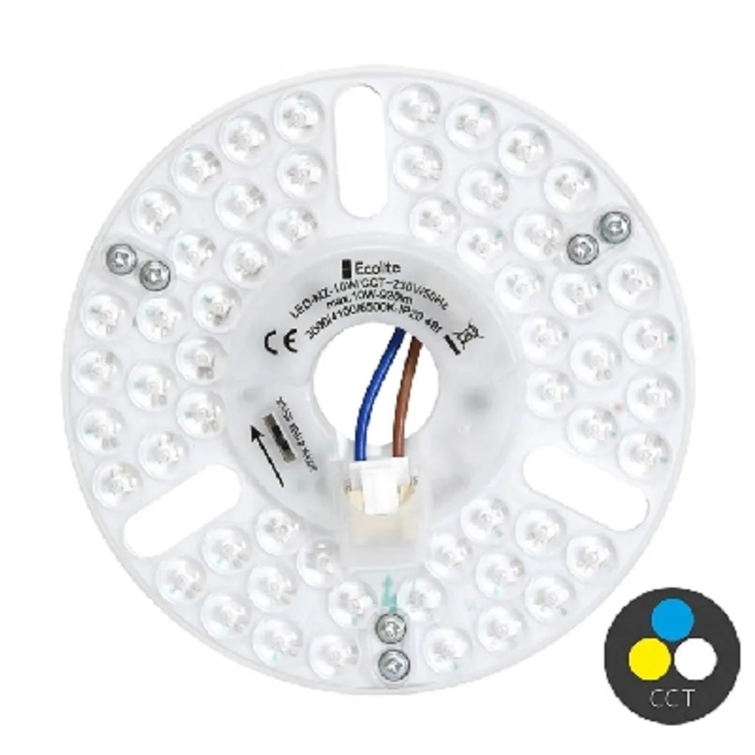 E-shop Ecoplanet Magnetický SMD modul 10W 920lm 3000-6000K, pr. 13 x 2,3 cm